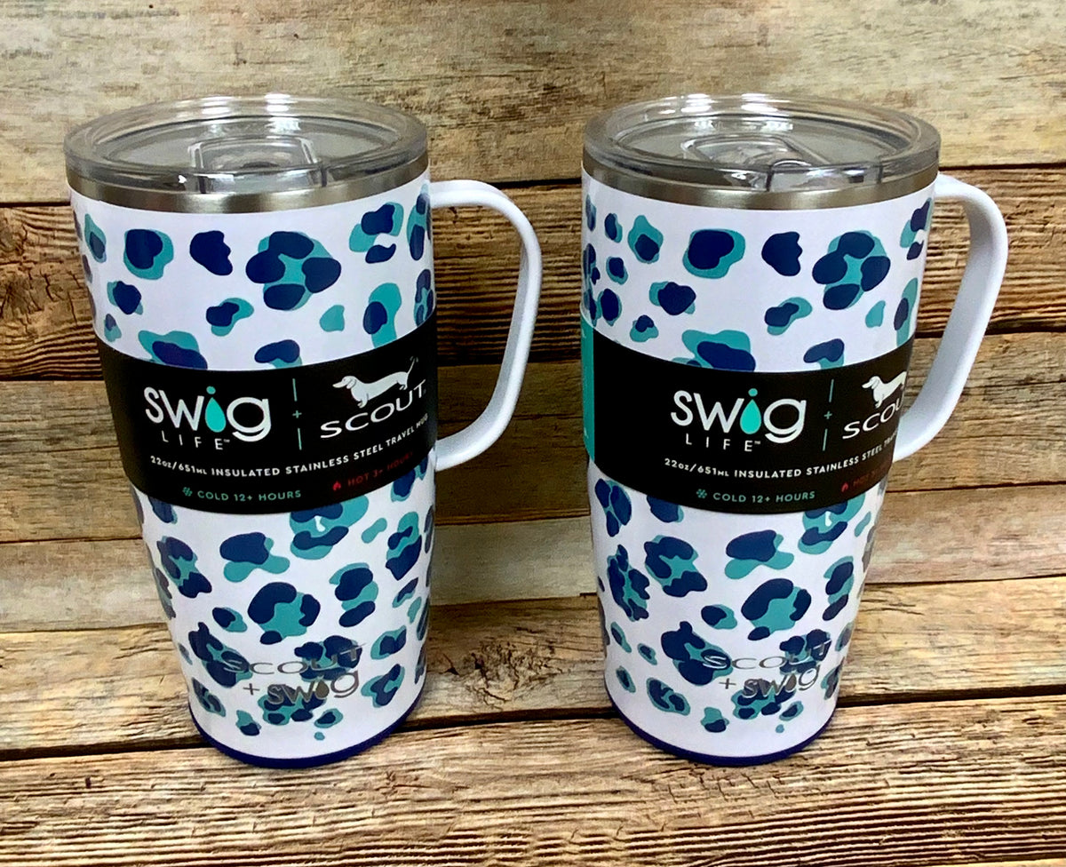 Swig Life 22oz Tall Travel Mug with Handle and Lid, NEW - Scratched, see  pics.