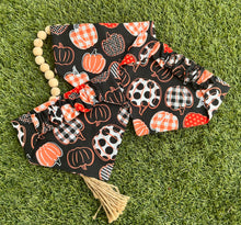 Posh Pumpkin Scrunchie Bandana