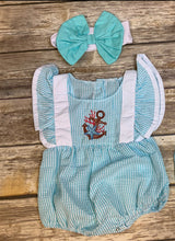 Crab and Anchor Rompers