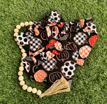 Posh Pumpkin Scrunchie Bandana