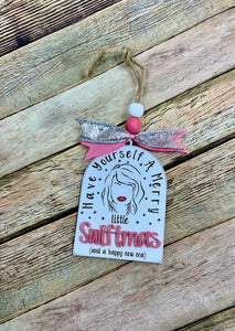 Have Yourself A Merry Little Swiftmas Christmas Ornament/ Bag Tag/ Gift Tag