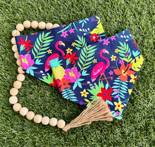 Tropical Flamingo Scrunchie Dog Bandana