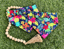 Tropical Flamingo Scrunchie Dog Bandana