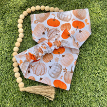 Piper’s Pumpkins Scrunchie Dog Bandana