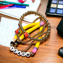 Teacher Bracelet 4 Piece Sets