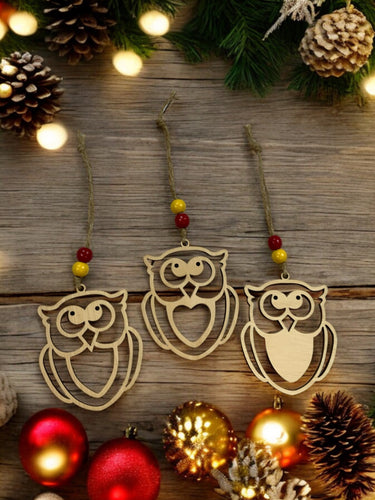 The Wise Educator Owl Story Card Ornament