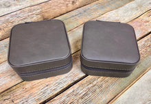 Leatherette Travel Jewelry Boxes(they can be laser engraved)