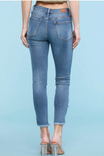 Judy Blue Jeans Tulip Frayed Mid Rise Skinny Jeans