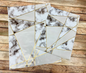 Marble and Gold Poly Mailer Collection 10x13 and 14x17