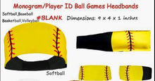 Baseball and Softball Headbands