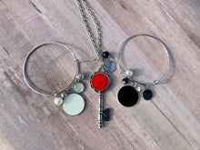 Blank Monogram Bracelet and Key Necklace (Sold Separate)