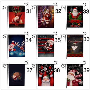 Christmas and Winter Flags 18.5 Long X 12.5 Wide