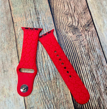 Mouse Ears Candy Apple Red Watch Band Size 38/40
