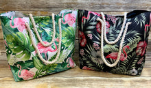 Tropical Flamingo Collection (Sold Separate) Tote, Travel Wristlet and 3 pc Travel Pouch