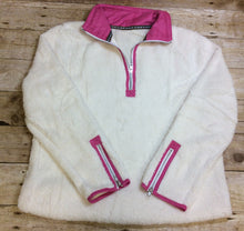 Monogram Sherpa pullover