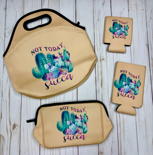 Succulent and Cactus  (Not Today Succa) Neoprene Collection