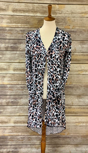 Leopard and Snake Long Cardigans