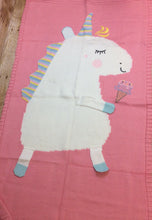 Unicorn Blanket 25x42 in