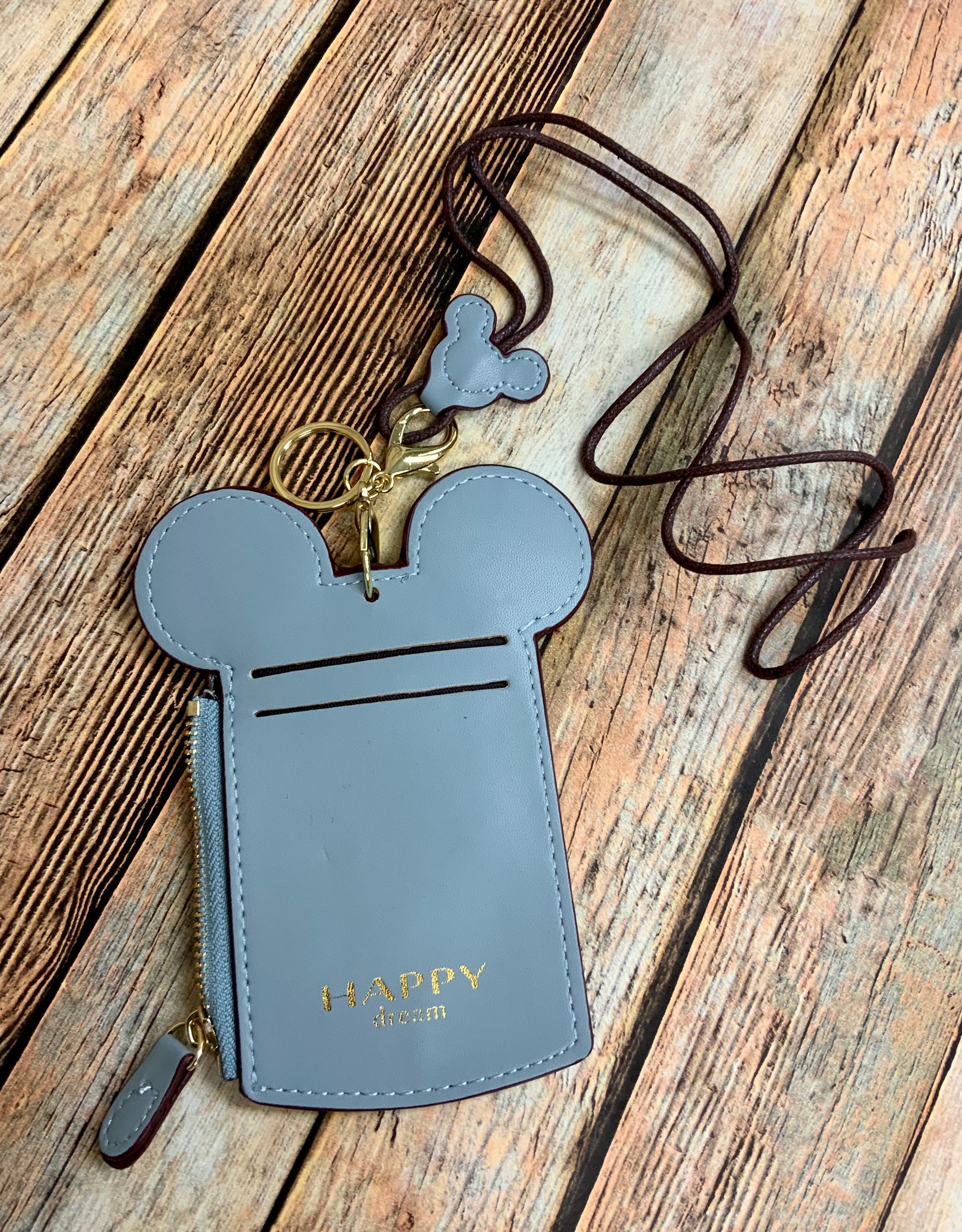 Happy Dreamer Mouse Lanyard