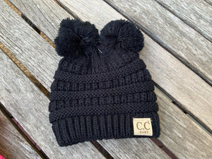 Authentic CC Baby Beanies and Double Pom Pom Beanies