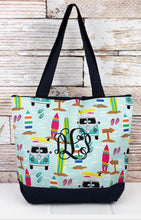 Canvas Tote Bag with Attached Coin Purse Collection (NGIL Brand)