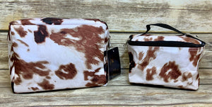 Brown Cow Cosmetic Bags and Cases NGIL Brand
