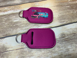 Vintage Soul Truck and Camper/ Trailer on Fuchsia Neoprene Collection
