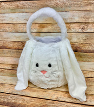 Furry Long Ear Easter Bunny Baskets
