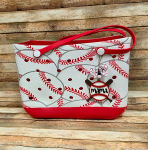Baseball and Softball Car Charms/ Bag Tags