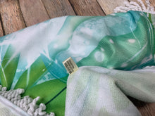 Tiger Print Circle Beach Towel with Fringe