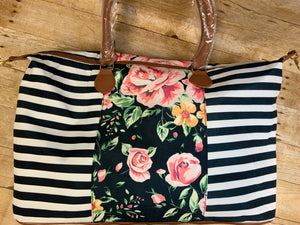 Floral and Stripe Weekender Collection