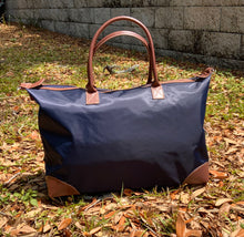 Navy Pierson Overnight Weekender / Large Tote with Shoulder Strap