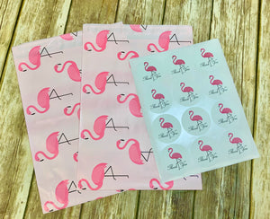 Flamingo Poly Mailer Collection (10x13 mailers and Stickers Sold Separately)