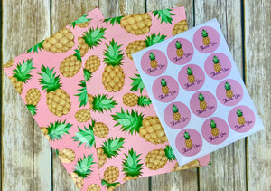 Pineapple Poly Mailer Collection 10x13 and Stickers