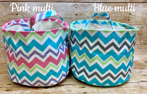Easter Baskets with Dots and Chevron  (must ship with other items)