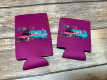Vintage Soul Truck and Camper/ Trailer on Fuchsia Neoprene Collection