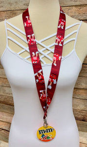 Ribbon Lanyards with ID Clips