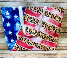 Leopard Print American Flag Collection