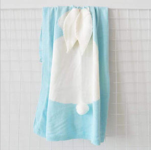 Knit Bunny Blanket