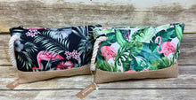 Tropical Flamingo Collection (Sold Separate) Tote, Travel Wristlet and 3 pc Travel Pouch