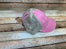 Distressed Ponytail Trucker Caps with mesh back (Authentic CC)