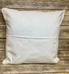 Saltwater White Linen Cushion Cover