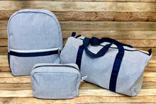 Seersucker Stripe Accessory Bags/ Cosmetic Bags