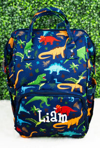 Dinosaur Friends DiaperBag Backpack