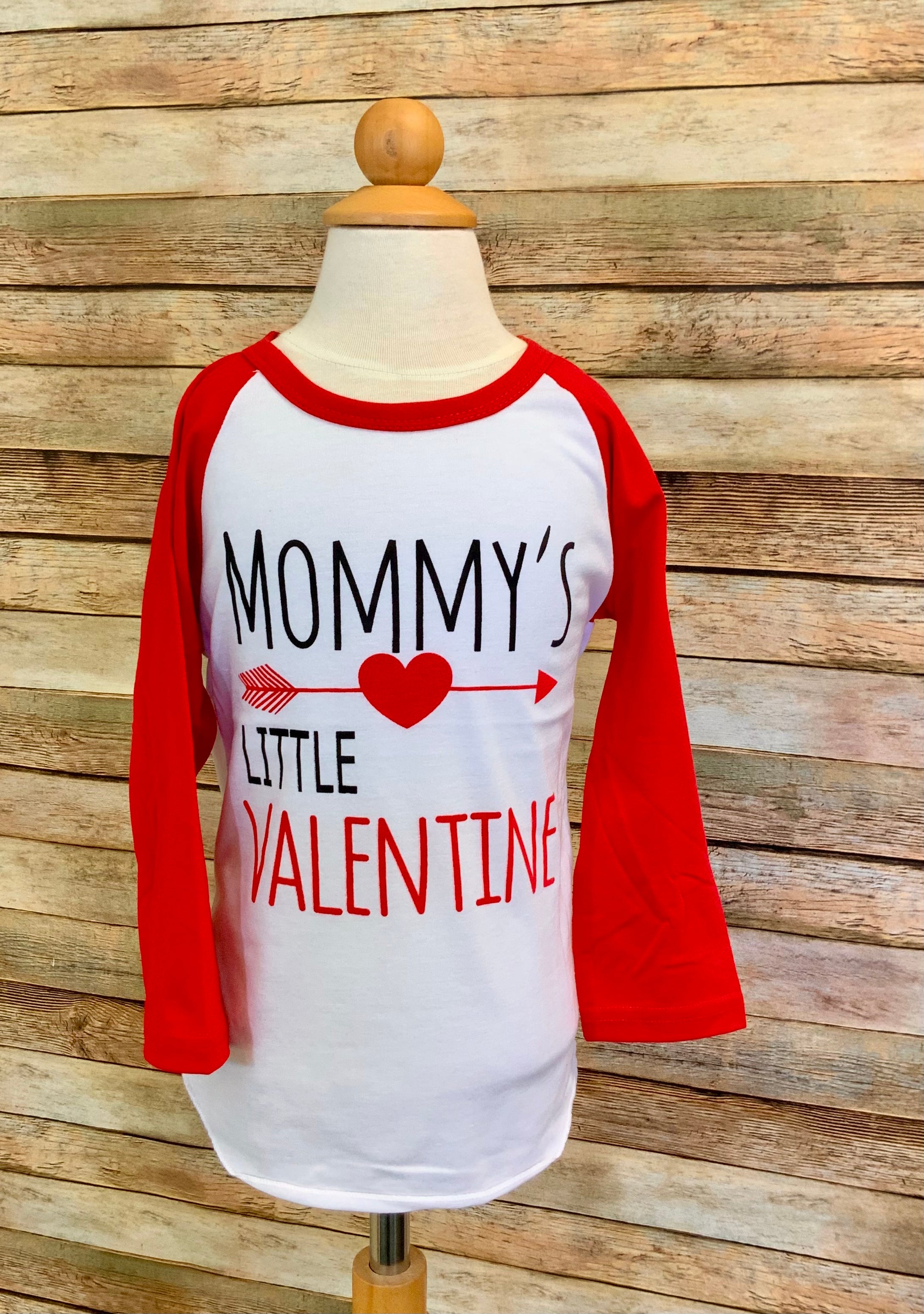 Valentine Kids Raglan