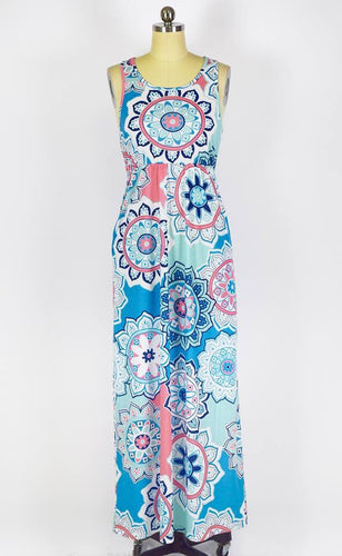 Maxi Razorback Dress Prints