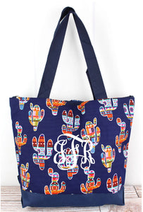 Canvas Tote Bag with Attached Coin Purse Collection (NGIL Brand)