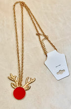 Reindeer Necklace Blank Final Sale