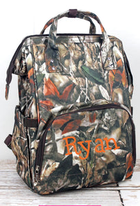 Camouflage Diaper Bag Backpack