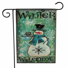 Christmas and Winter Flags 18.5 Long X 12.5 Wide